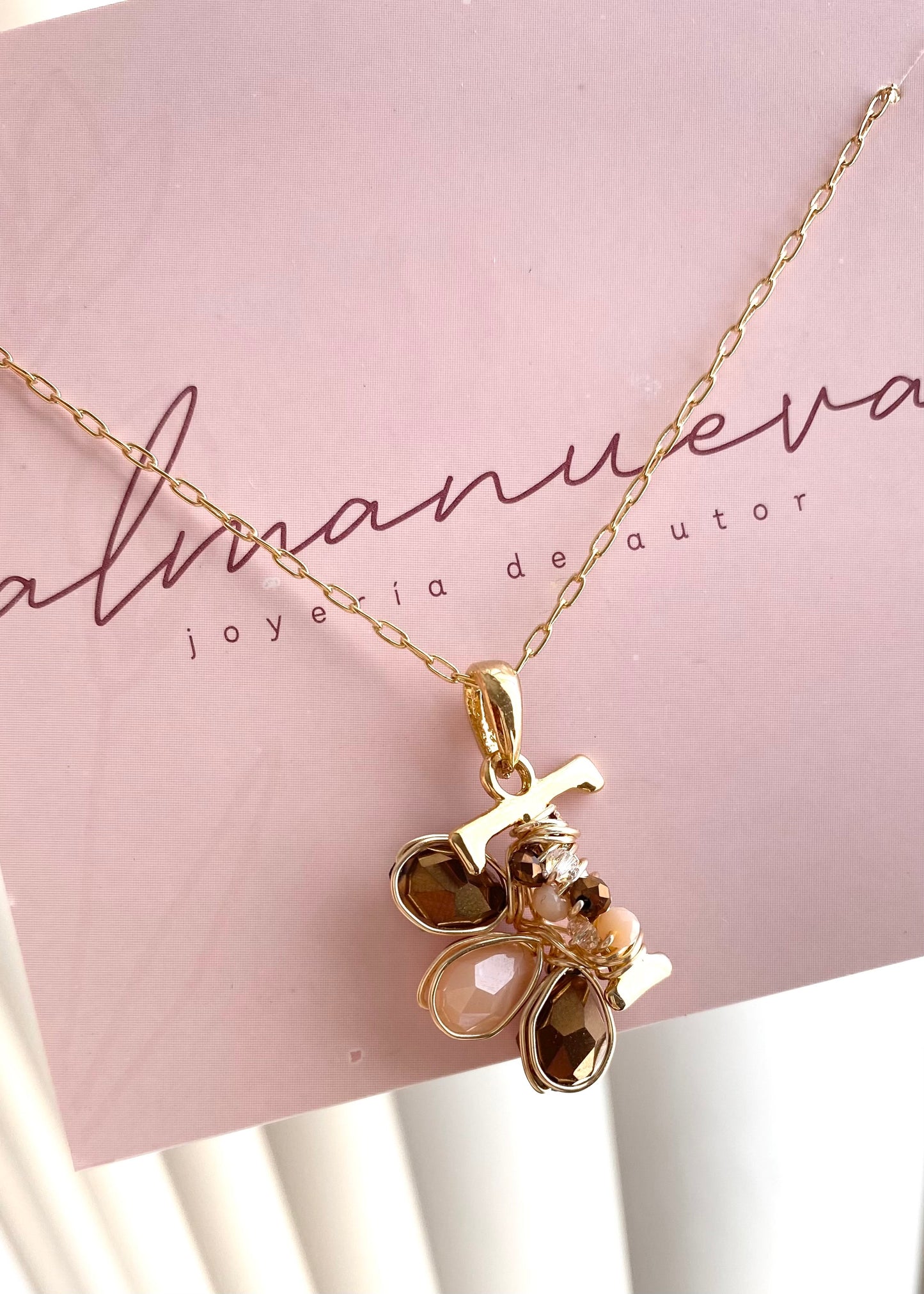 Collar Maxi inicial personalizable