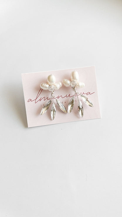 Broqueles trébol doble