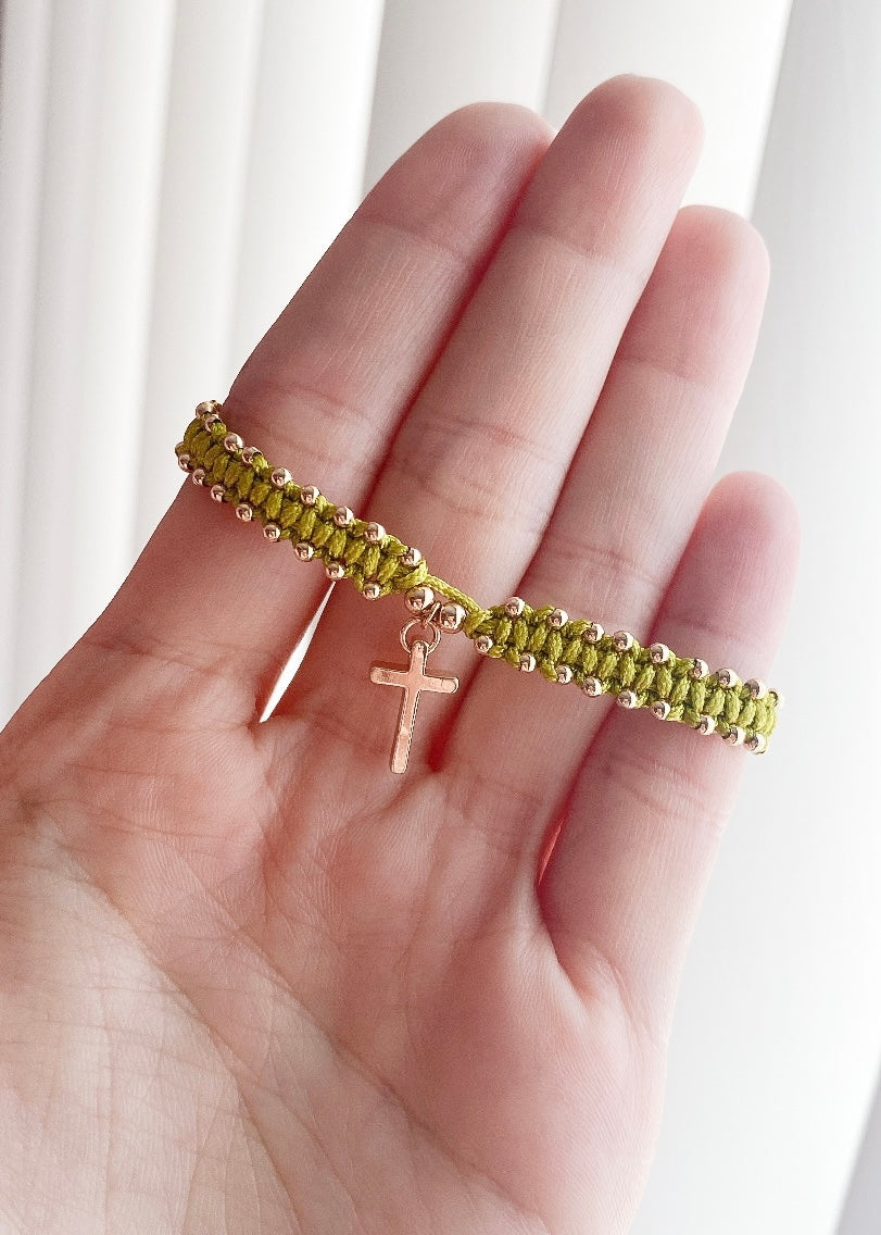 Pulsera macramé