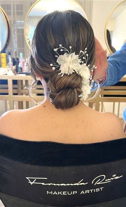 Hair pins florales