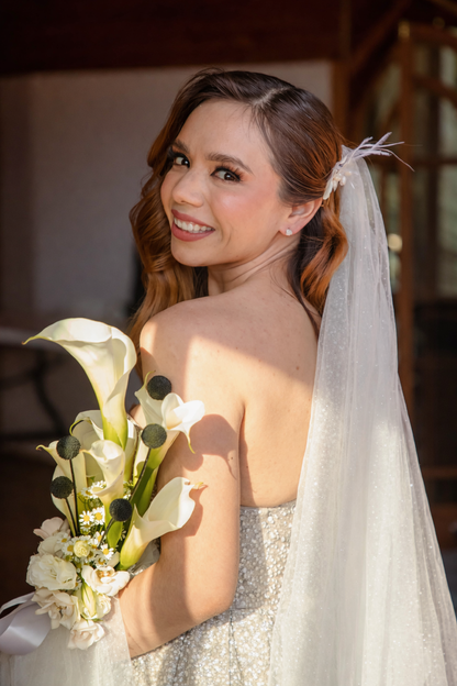 Hair pin orquídea