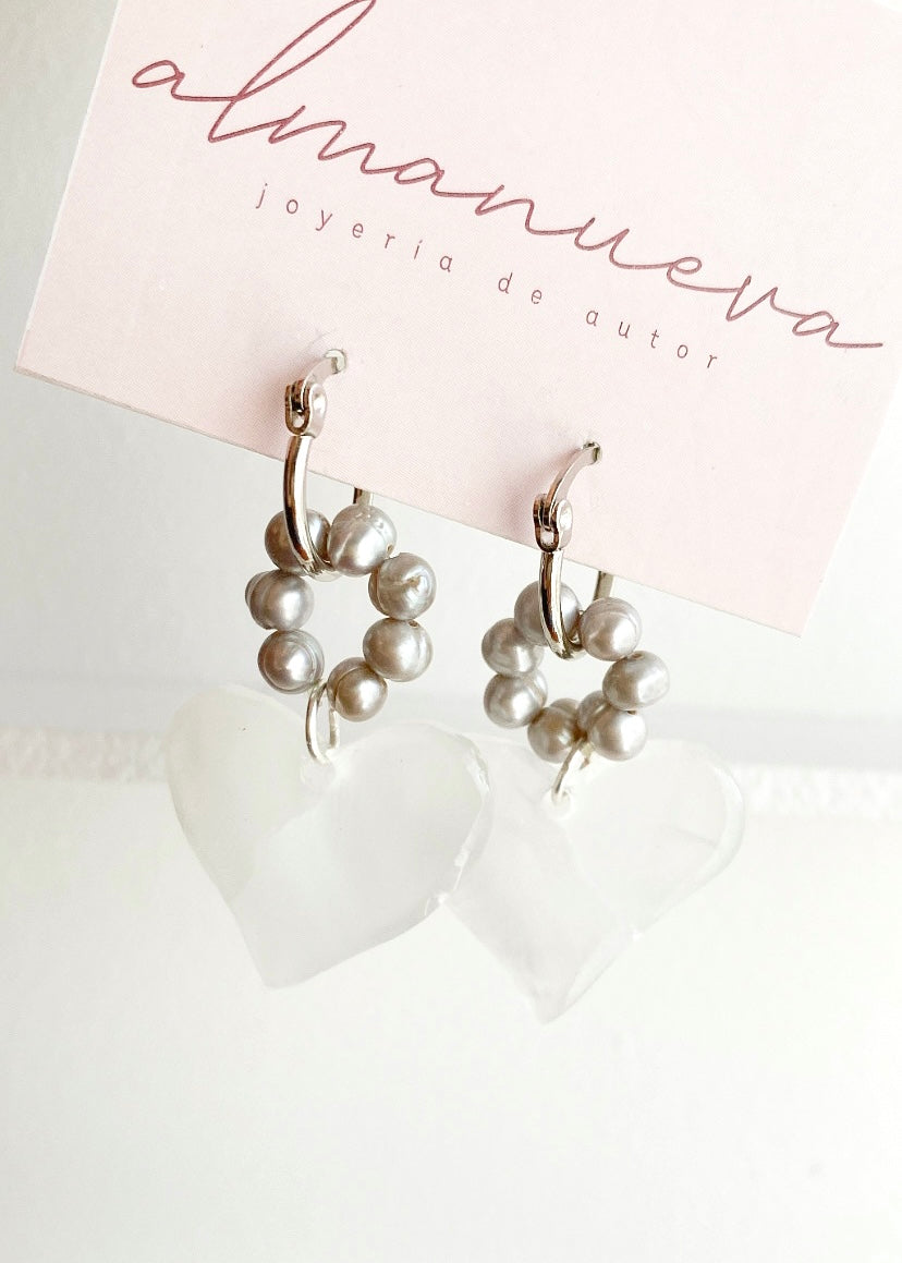 Aretes Maxi corazón