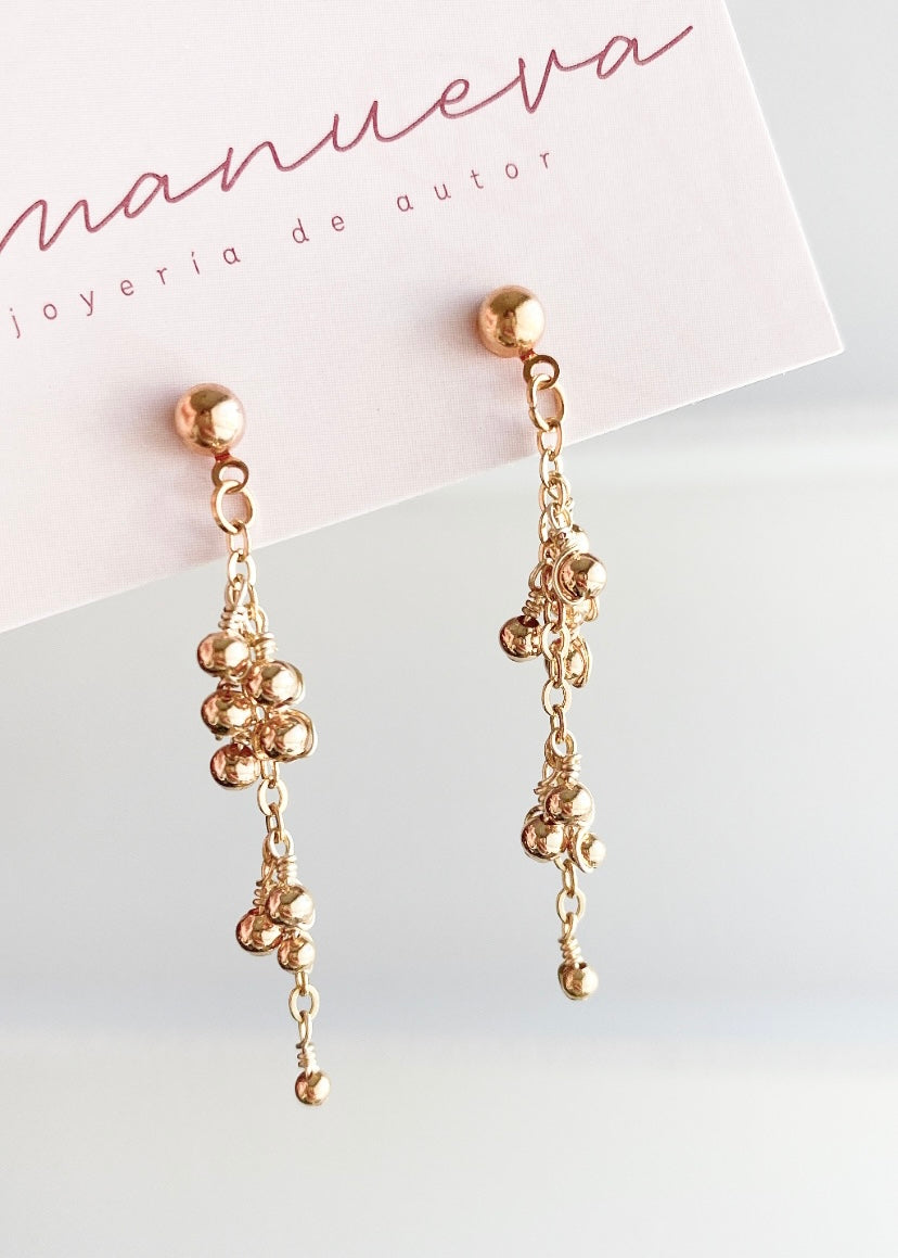 Aretes bolitas