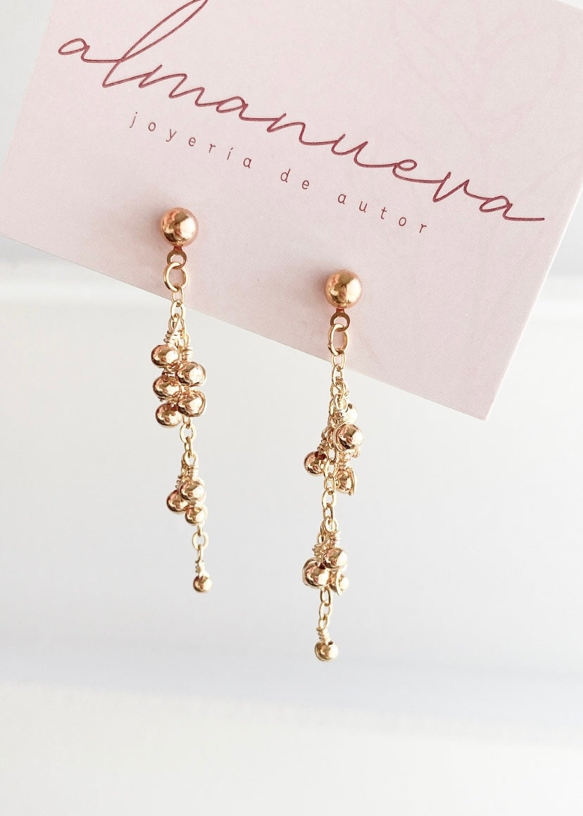 Aretes bolitas